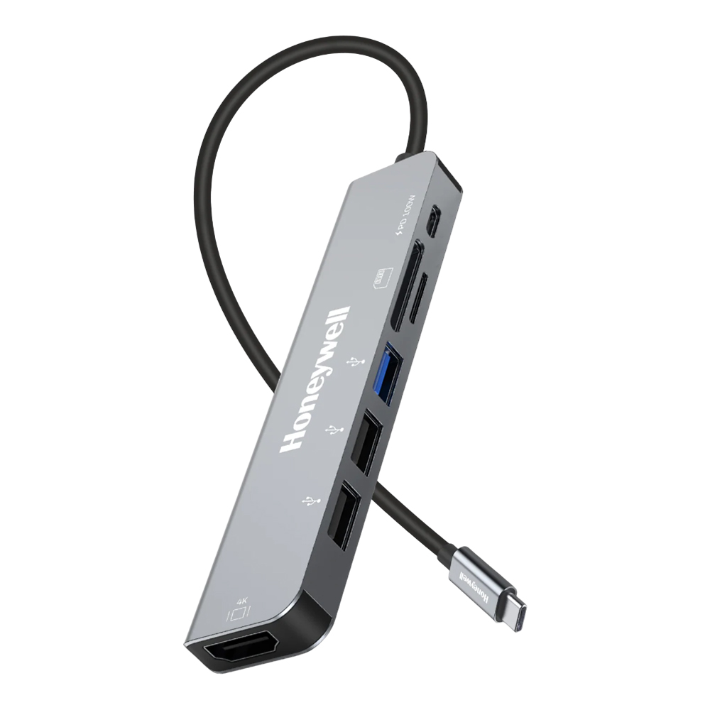 USB DOCK (ยูเอสบีด็อก) HONEYWELL TYPE-C DOCKING STATION 7-IN-1 - HC000017/LAP/CDK