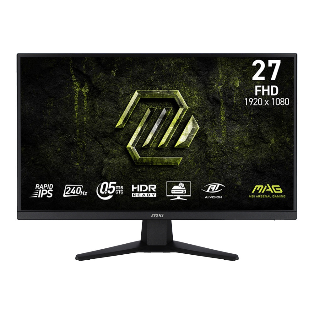 Monitor (จอมอนิเตอร์) MSI MAG 272F X24 - 27 Inch IPS FHD 240Hz AMD FreeSync Premium