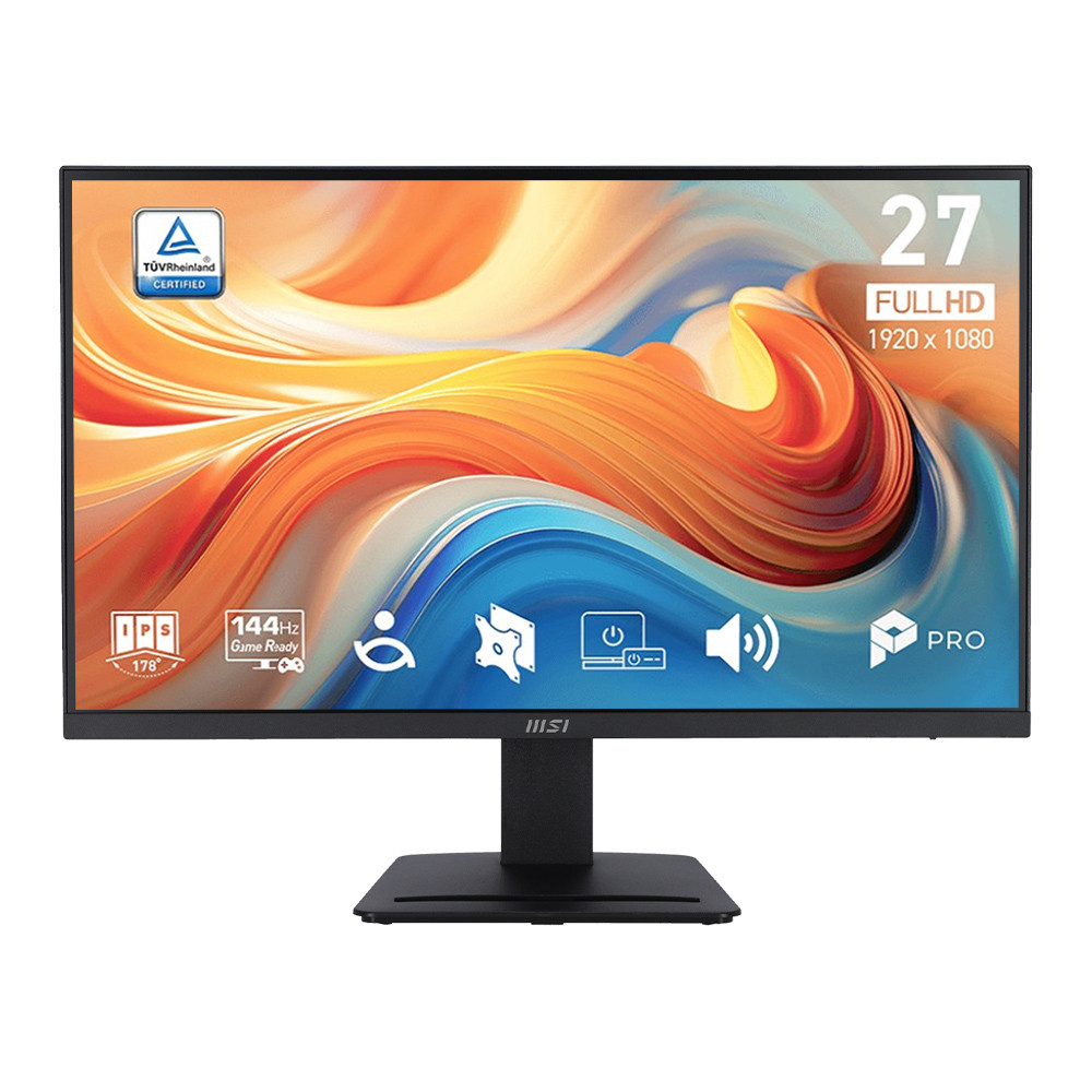 Monitor (จอมอนิเตอร์) MSI Pro MP273 E14A - 27 Inch IPS FHD 144Hz AMD FreeSync