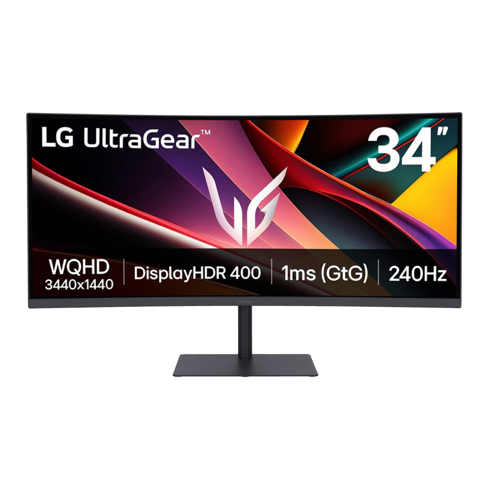 Monitor (จอมอนิเตอร์) LG Ultragear G6 34G630A-B - 34 Inch VA 2K 240Hz AMD Freesync Premium USB-C Curved