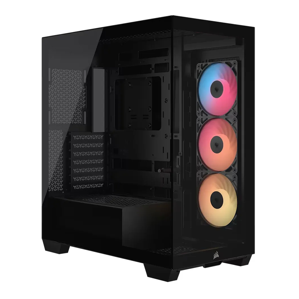 CASE (เคส) CORSAIR 3500X RS-R ARGB - E-ATX BLACK CC-9011322-WW