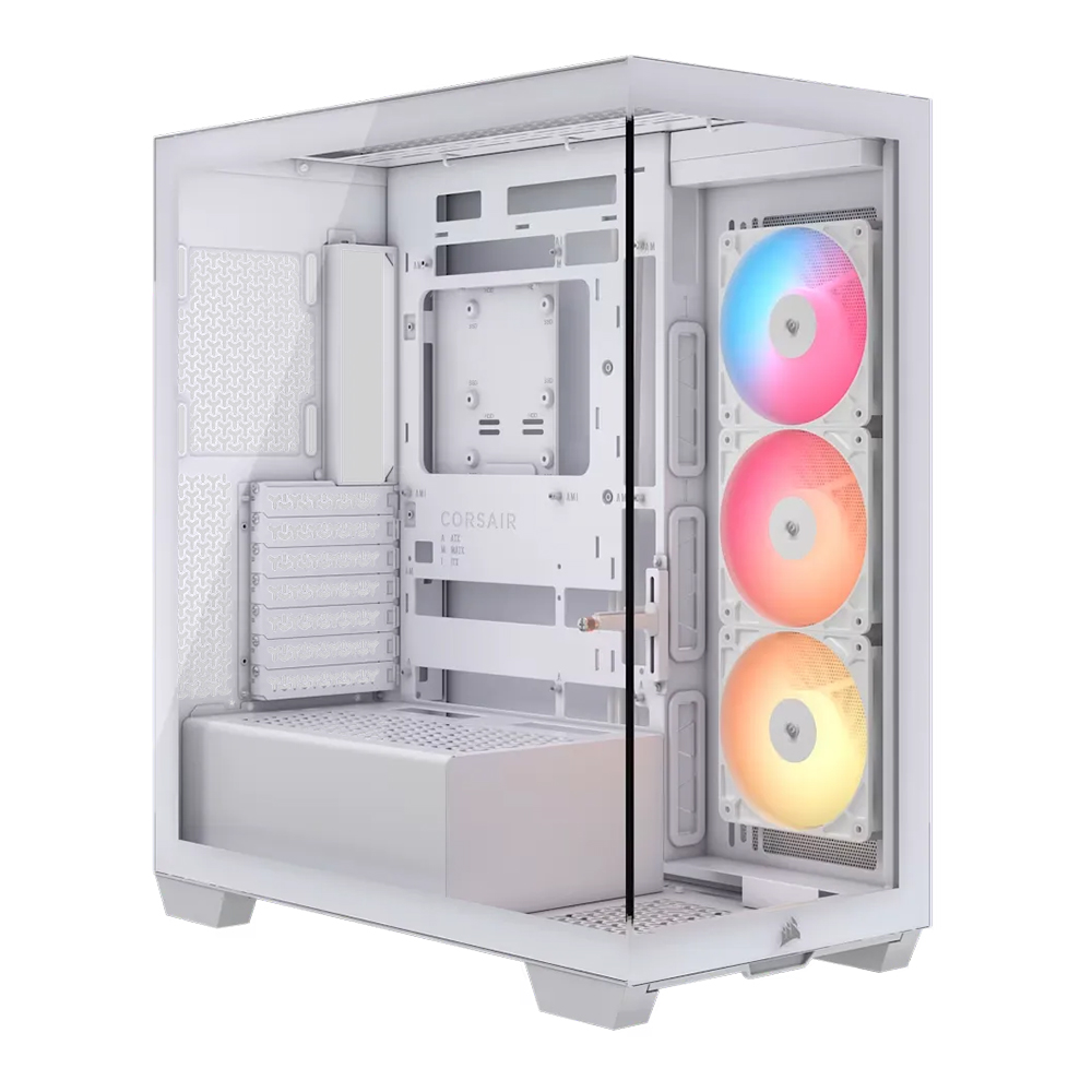 CASE (เคส) CORSAIR 3500X RS-R ARGB - E-ATX WHITE CC-9011323-WW