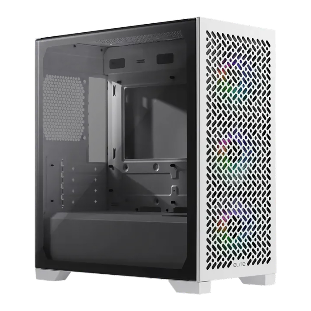 CASE (เคส) COOLER MASTER ELITE 302 - MICRO-ATX WHITE