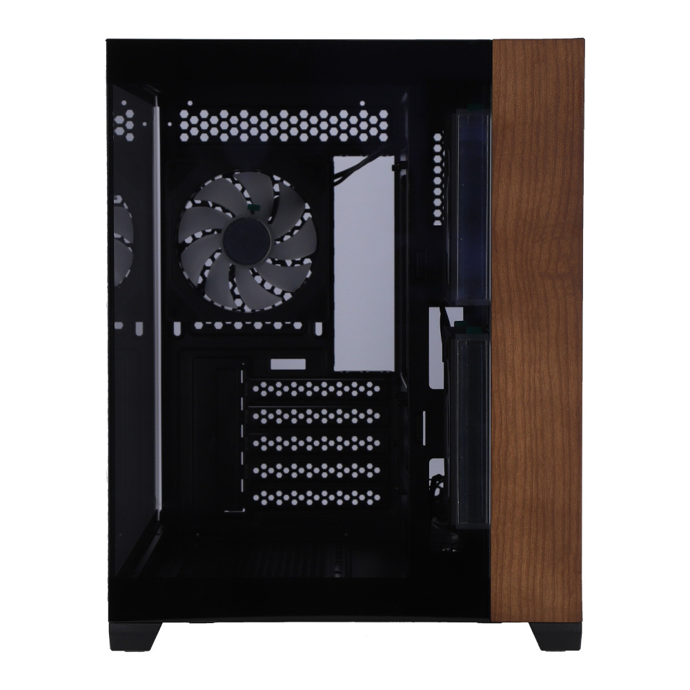 CASE (เคส) COOLER MASTER ELITE 481 WOOD - MICRO-ATX BLACK