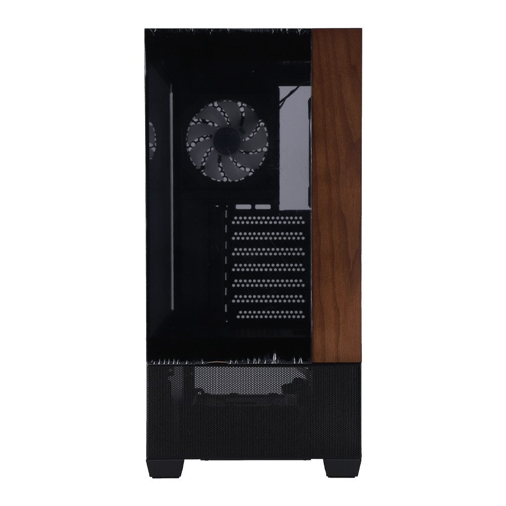 CASE (เคส) COOLER MASTER ELITE 690 WOOD - ATX BLACK