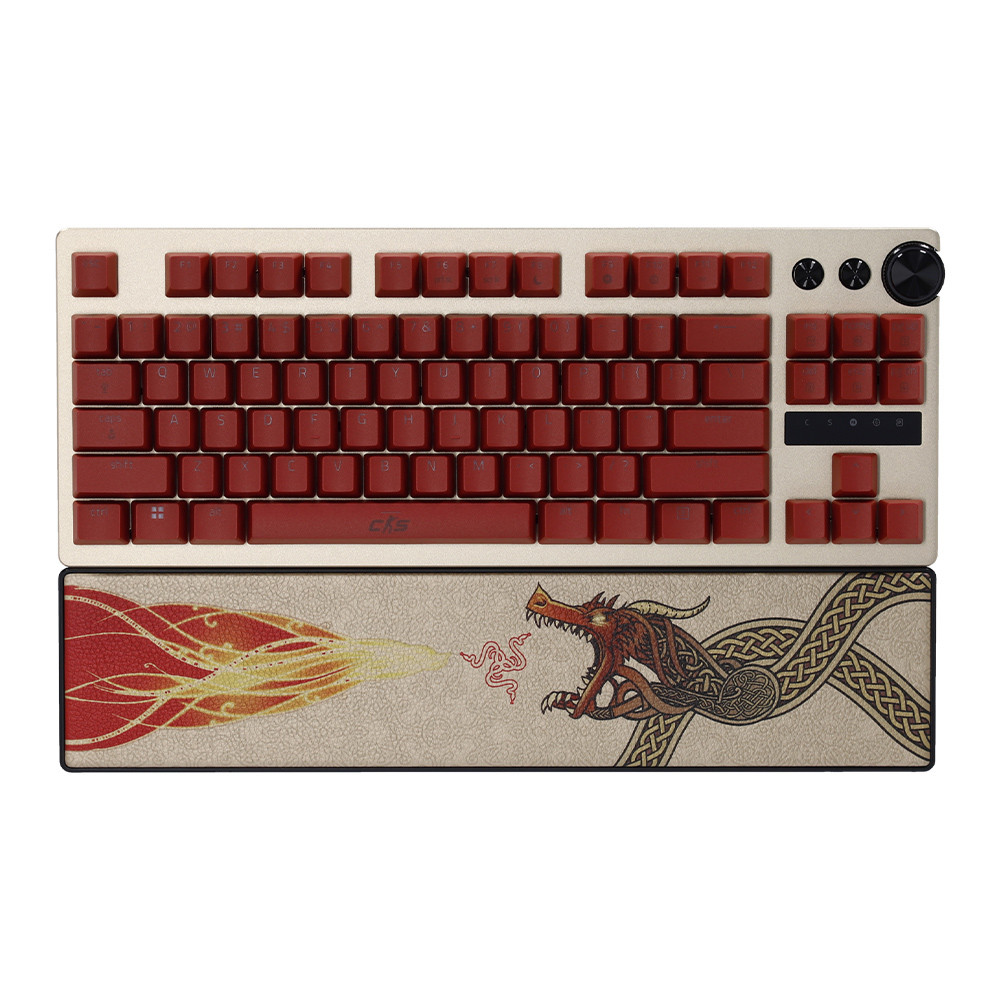 KEYBOARD (คีย์บอร์ด) RAZER HUNTSMAN V3 PRO TENKEYLESS - RAZER ANALOG OPTICAL SWITCH GEN-2 CHROMA RGB EN COUNTER-STRIKE 2 EDITION