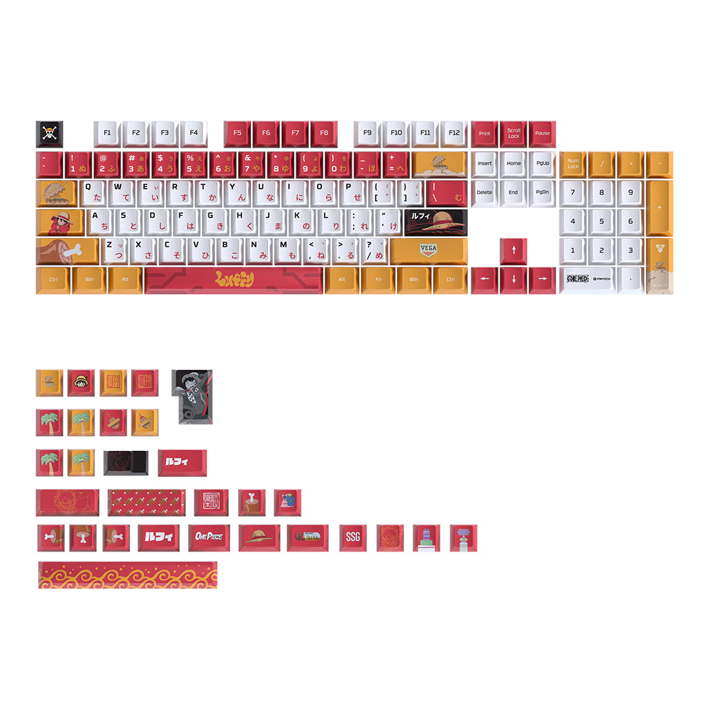 KEYCAP (คีย์แคป) FANTECH ACK03 - LUFFY EGGHEAD EDITION