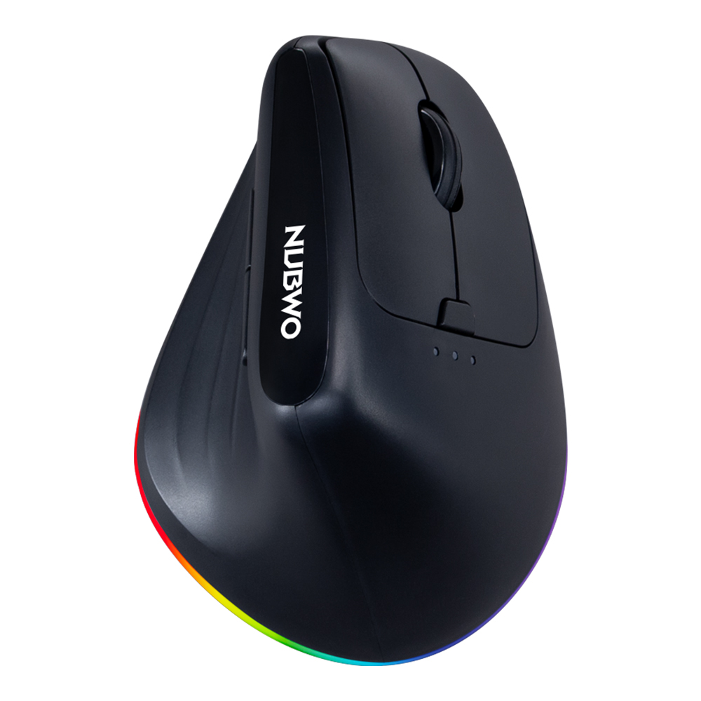 WIRELESS MOUSE (เมาส์ไร้สาย) NUBWO NMD09 - BLACK