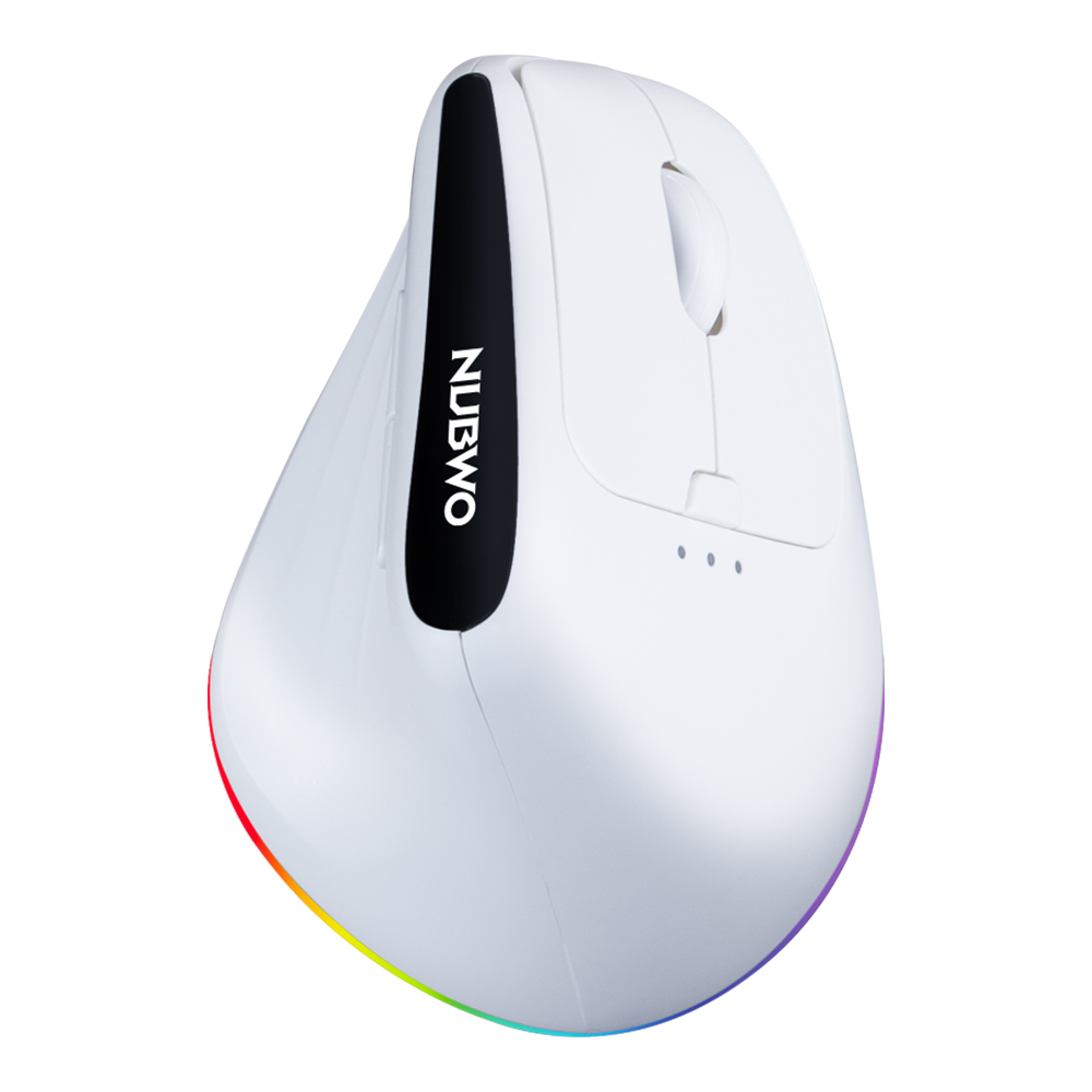 WIRELESS MOUSE (เมาส์ไร้สาย) NUBWO NMD09 - WHITE