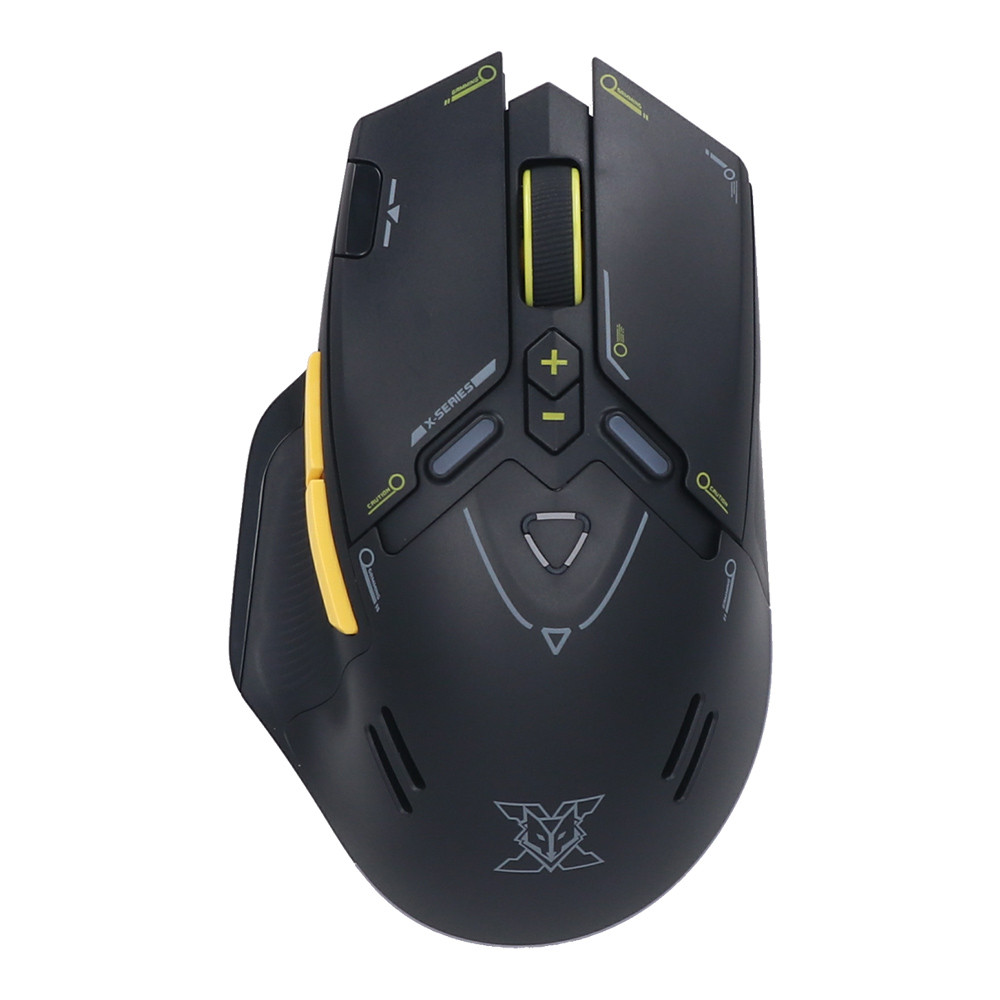 WIRELESS MOUSE (เมาส์ไร้สาย) NUBWO X210 VORTEX - BLACK