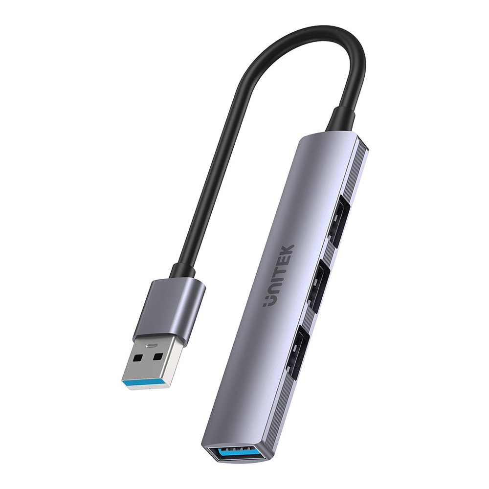 USB HUB (ยูเอสบีฮับ) UNITEK H1208A - 4-IN-1 USB-A HUB