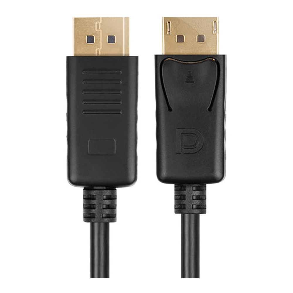 MONITOR CABLE (สายจอมอนิเตอร์) UNITEK Y-C608BK - 4K 60Hz DISPLAYPORT 1.2 CABLE 2M