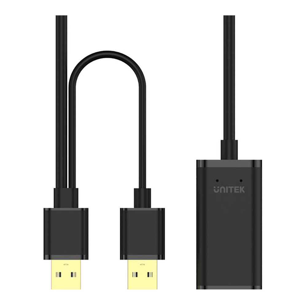 USB CABLE (สายยูเอสบี) UNITEK Y-277 - USB 2.0 ACTIVE EXTENSION CABLE 5M