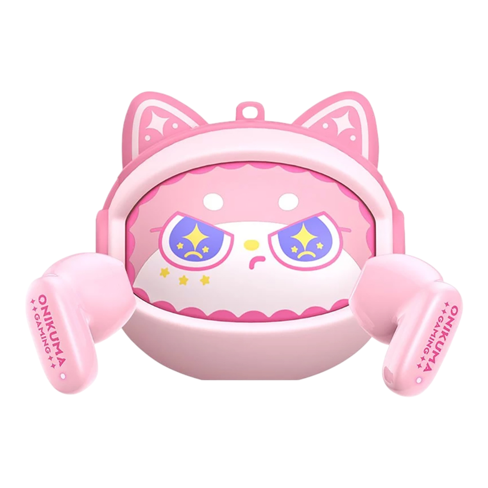 TRUE WIRELESS HEADPHONE (หูฟังทรูไวร์เลส) ONIKUMA TX603 - PINK