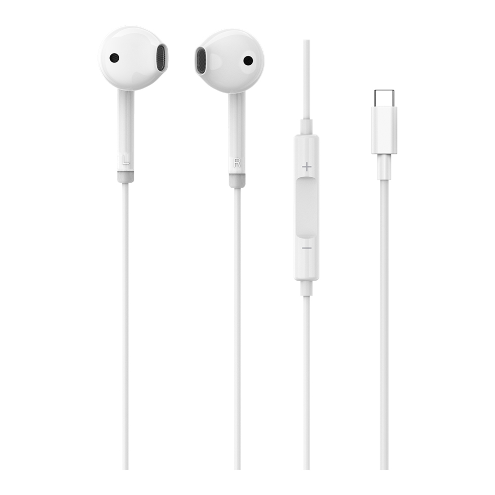 IN EAR HEADPHONE (หูฟังอินเอียร์) PISEN TP-CP03 - WHITE