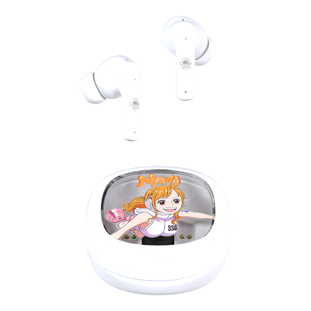 TRUE WIRELESS HEADPHONE (หูฟังทรูไวร์เลส) FANTECH X ONE PIECE GROOVE ANC FT20 - NAMI EGGHEAD EDITION