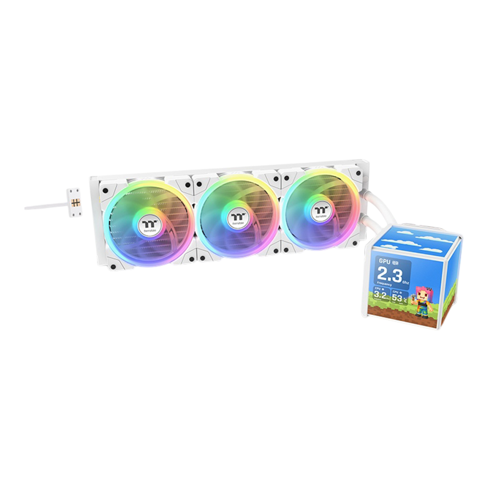 Thermaltake Minecube 360 Ultra ARGB Sync Snow Edition - White