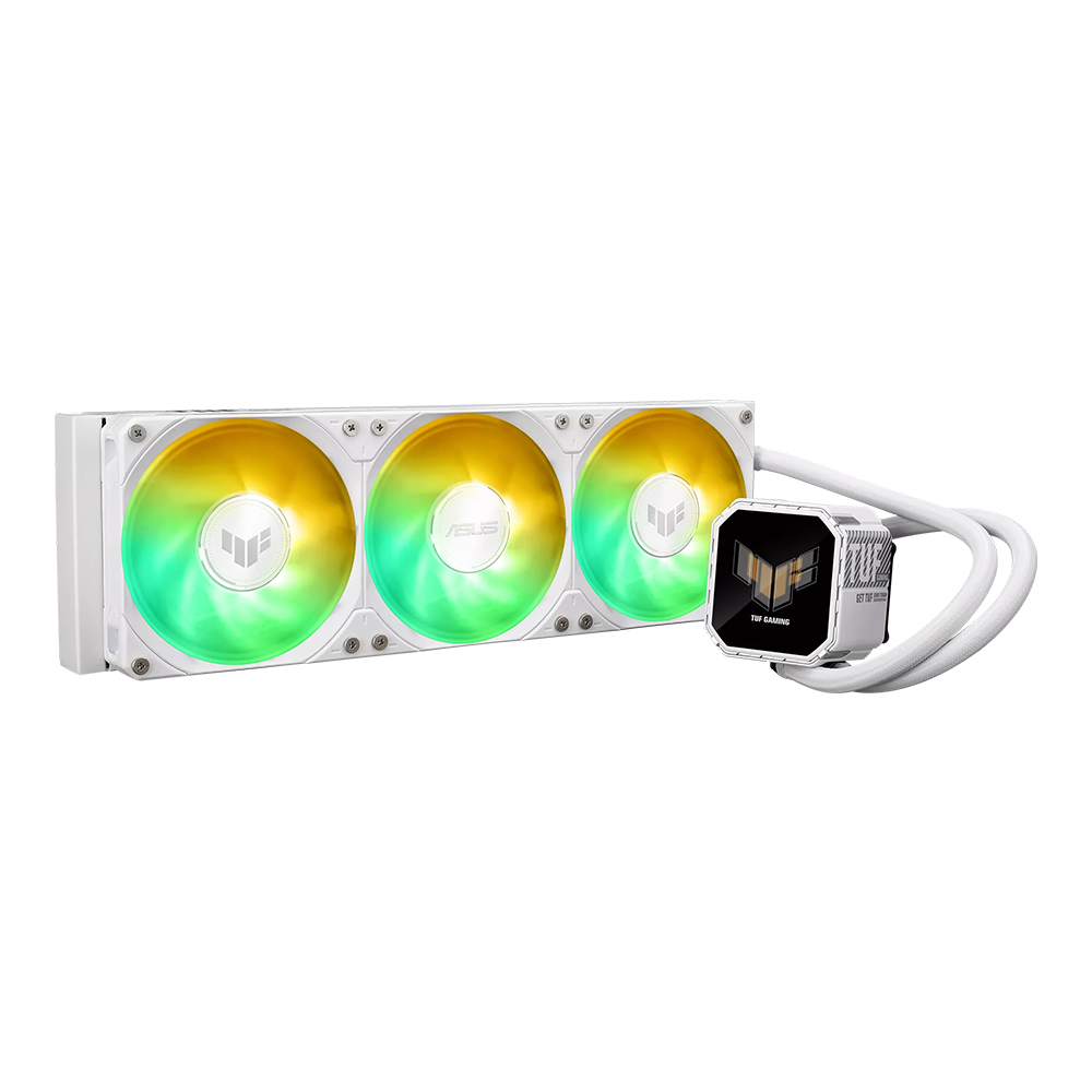 Asus TUF Gaming LC III 360 ARGB LCD - White