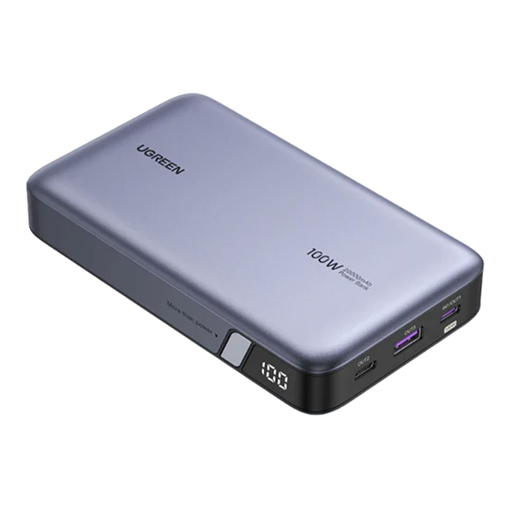POWER BANK (พาวเวอร์แบงค์) UGREEN PB720 - 100W 20000 mAh BLACK 25188