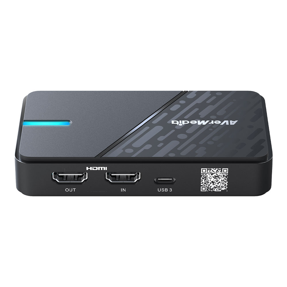 VIDEO CAPTURE DEVICE (อุปกรณ์จับภาพหน้าจอ) AVERMEDIA STREAMLINE MINI PLUS GC311G2 - BLACK