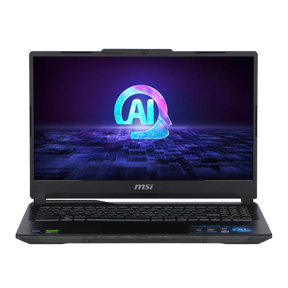 NOTEBOOK (โน้ตบุ๊ค) MSI CYBORG 15 AI A1VEK-247TH - TRANSLUCENT BLACK