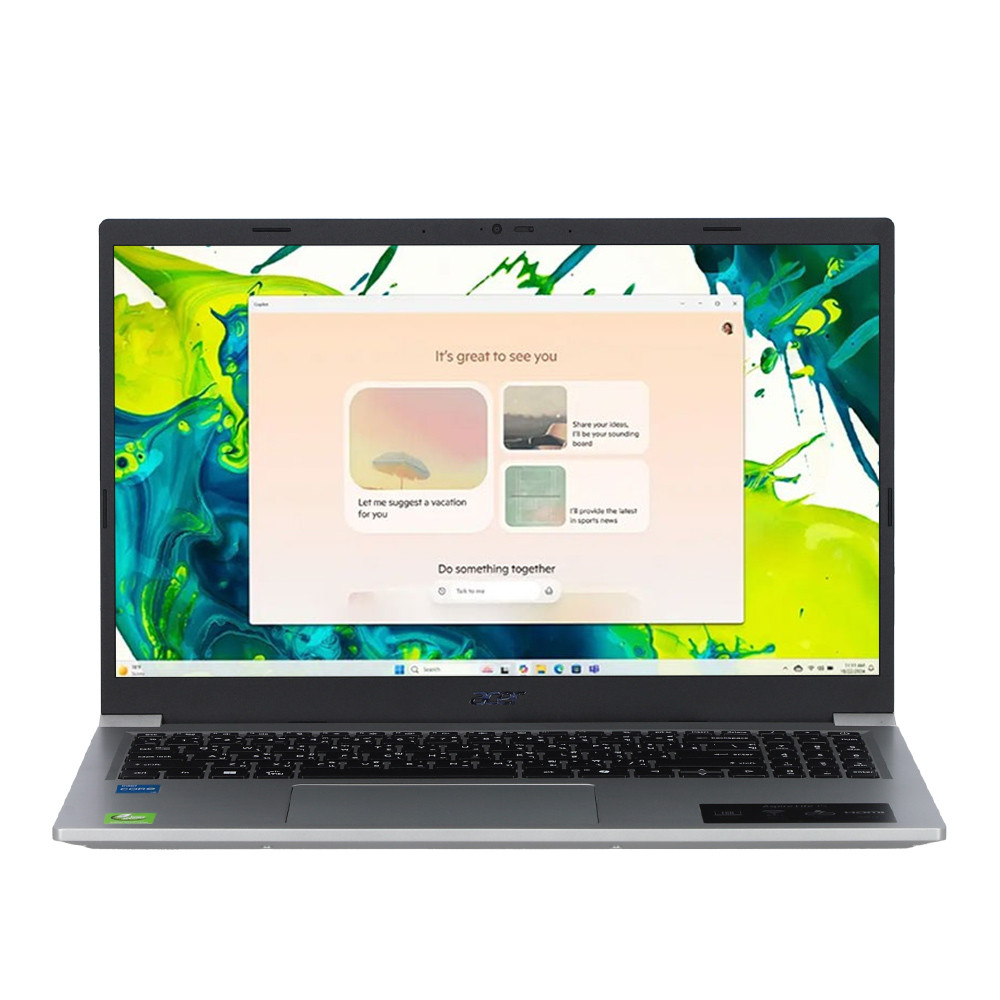 NOTEBOOK (โน้ตบุ๊ค) ACER ASPIRE LITE 15 AL15-52P-38J3 - LIGHT SILVER