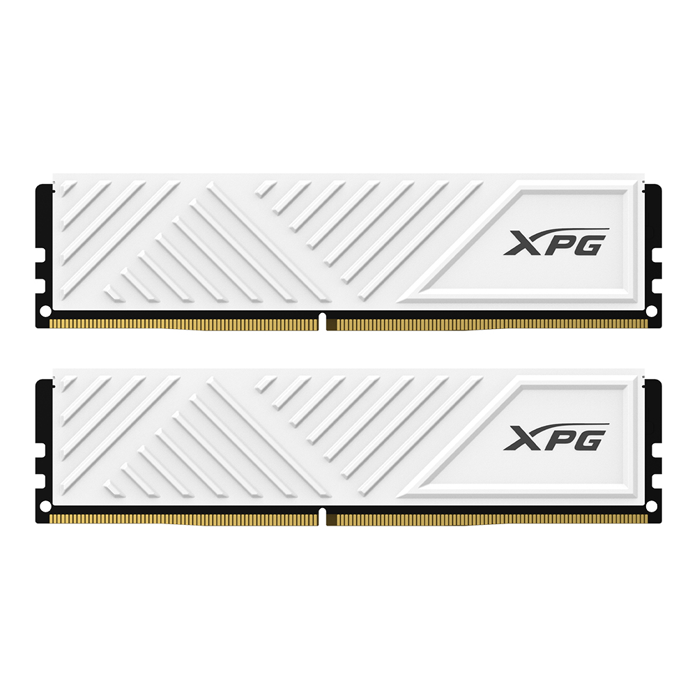 16GB (8GBx2) DDR4 3200MHz RAM (หน่วยความจำ) ADATA XPG GAMMIX D35 DDR4 - INTEL XMP CL16 WHITE AX4U32008G16A-DTWHD35