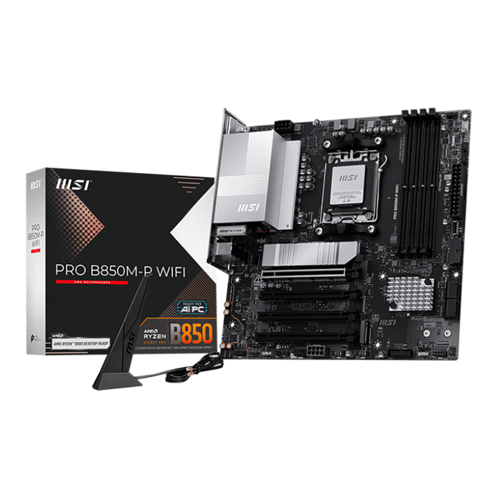 MSI Pro B850M-P WiFi DDR5 Micro-ATX