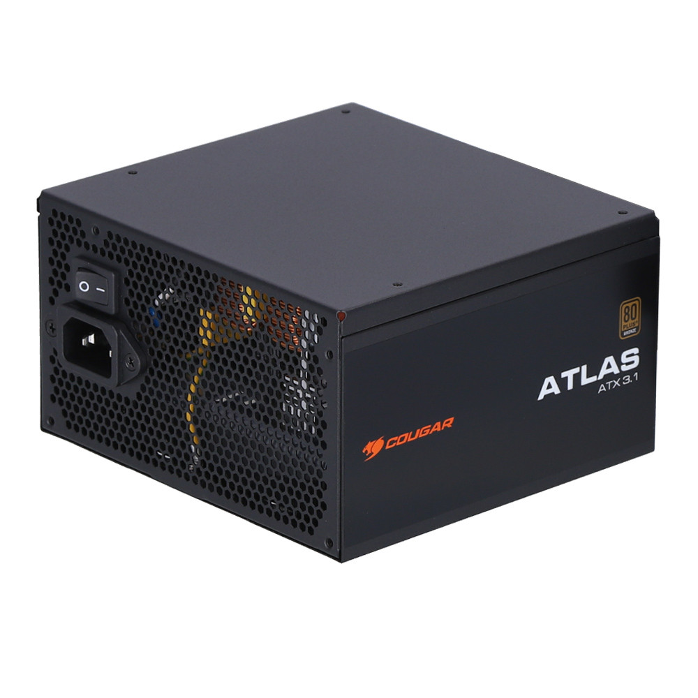 POWER SUPPLY (อุปกรณ์จ่ายไฟ) COUGAR ATLAS 650 (ATX 3.1) - 650W 80 PLUS BRONZE ATX BLACK