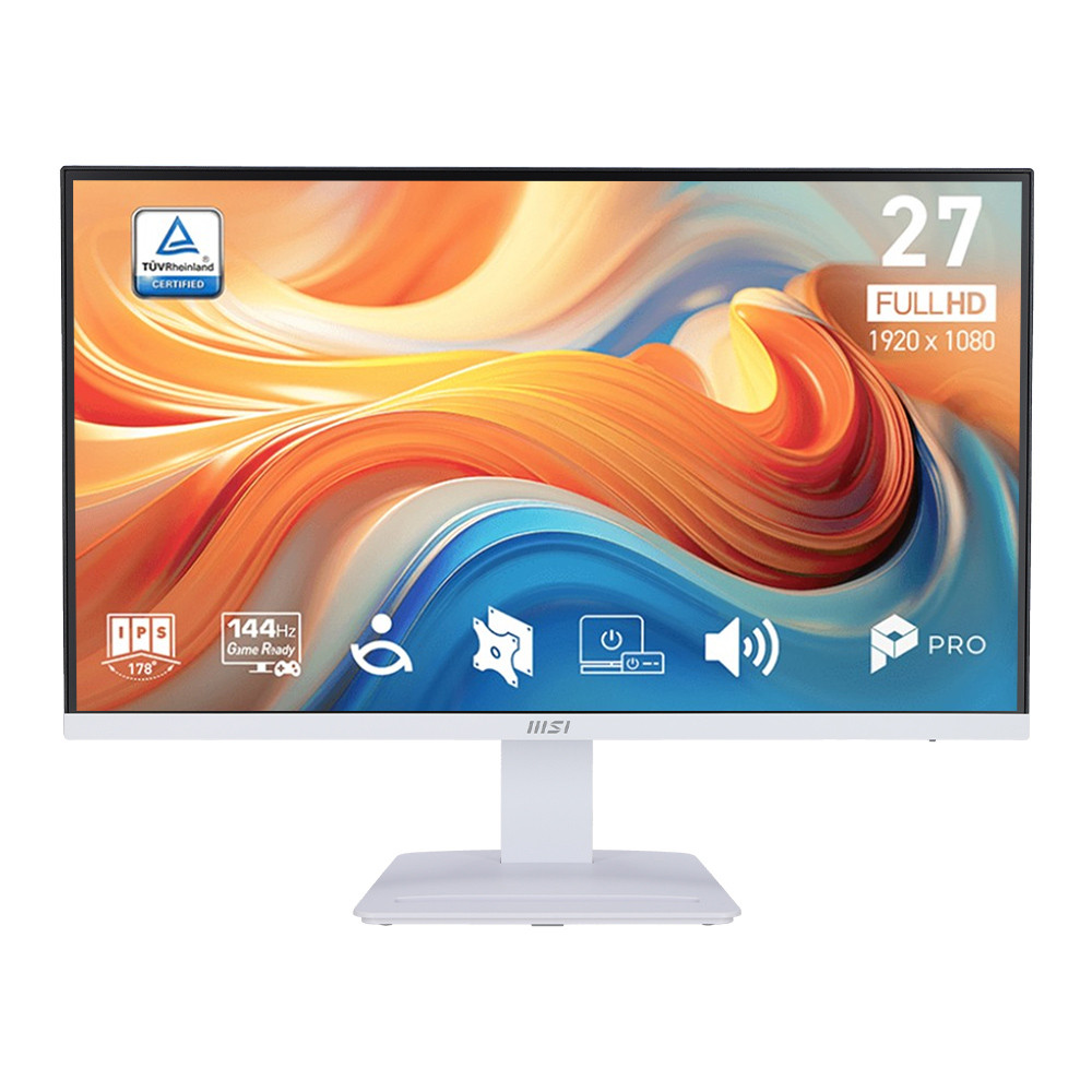 Monitor (จอมอนิเตอร์) MSI Pro MP273W E14A - 27 Inch IPS FHD 144Hz AMD FreeSync