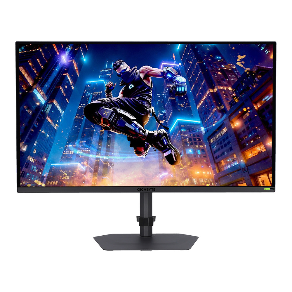 Monitor (จอมอนิเตอร์) Gigabyte MO32U2 - 31.5 Inch QD-OLED 4K 240Hz AMD FreeSync Premium Pro Nvidia G-Sync Compatible USB-C