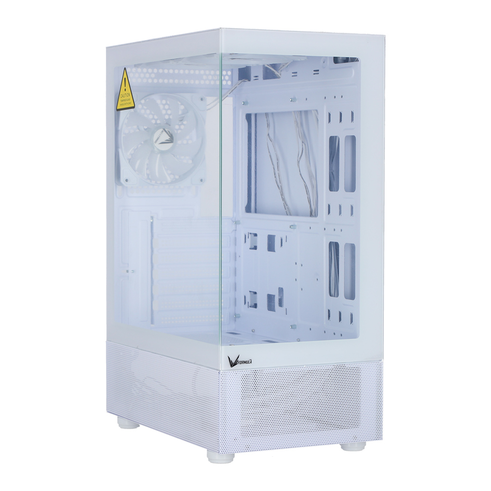 CASE (เคส) FORMULA V LINE CRYSTAL Z1+ AR - ATX WHITE