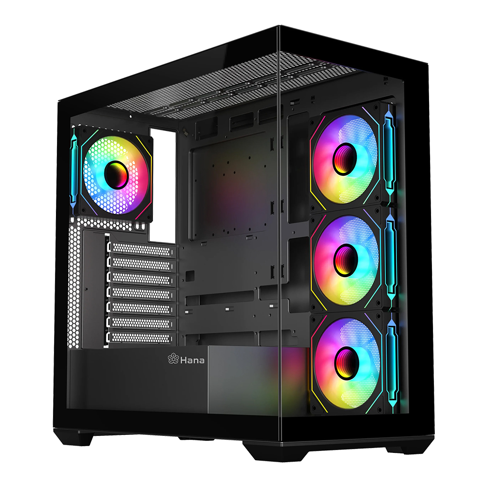 CASE (เคส) HANA HI102 - ATX BLACK