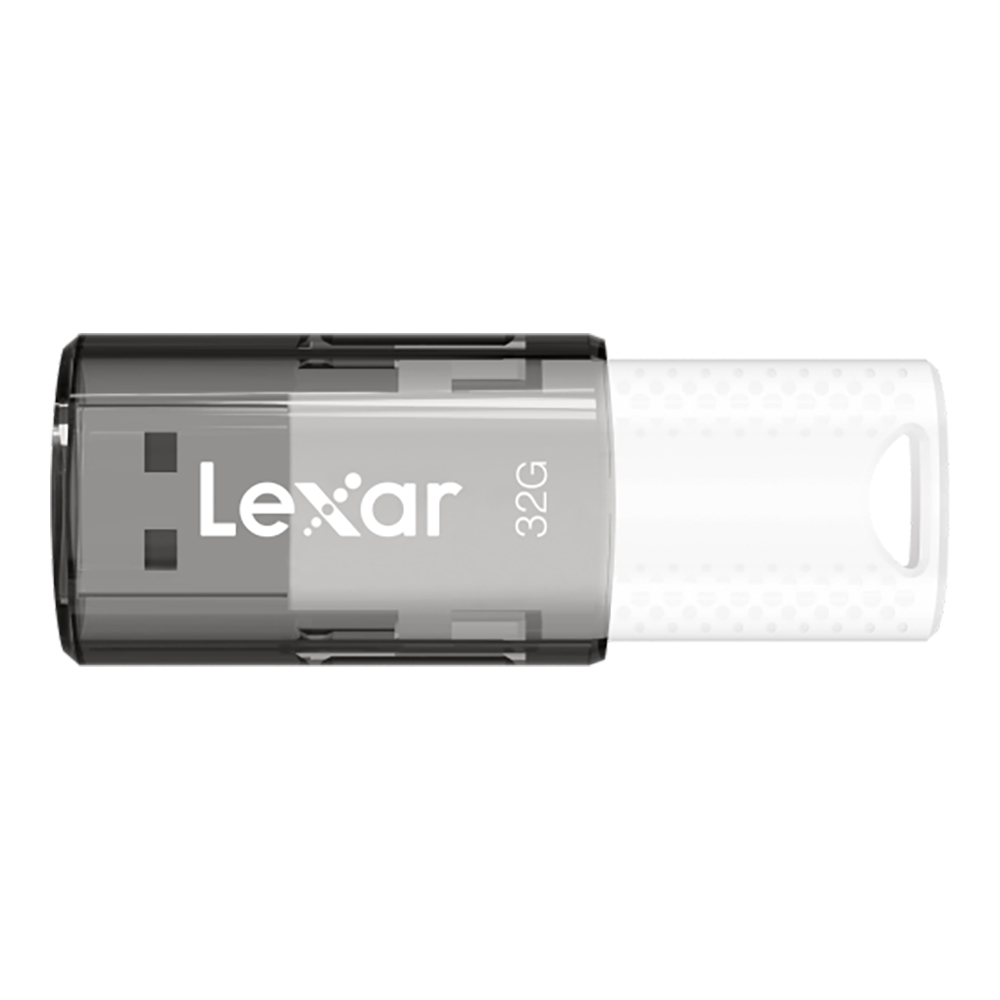 128 GB FLASH DRIVE (แฟลชไดร์ฟ) LEXAR JUMPDRIVE S60 - BLACK LJDS060128G