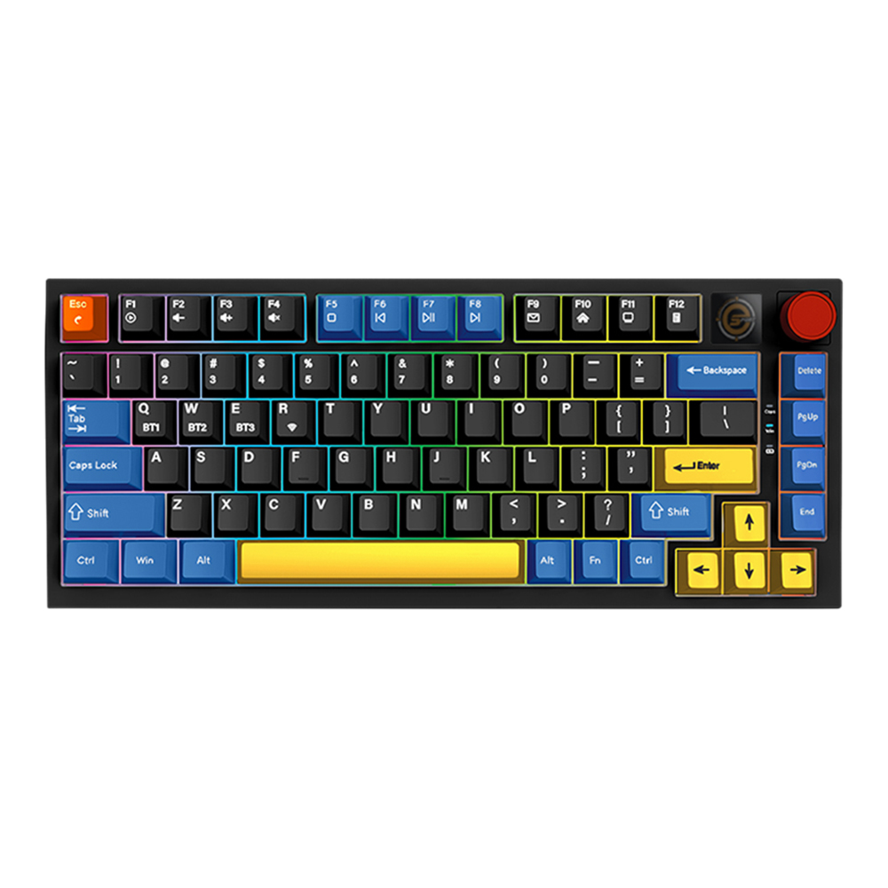 WIRELESS KEYBOARD (คีย์บอร์ดไร้สาย) NEOLUTION SINGULAR CORE - DRINKEY SWITCH RGB EN/TH BLACK