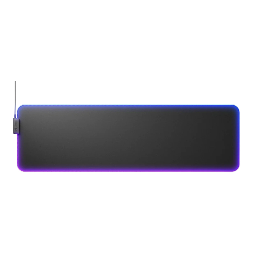 MOUSE PAD (เมาส์แพด) GLORIOUS GMP 2 GLED RGB - SIZE L EXTENDED 915 x 280  x 3MM BLACK