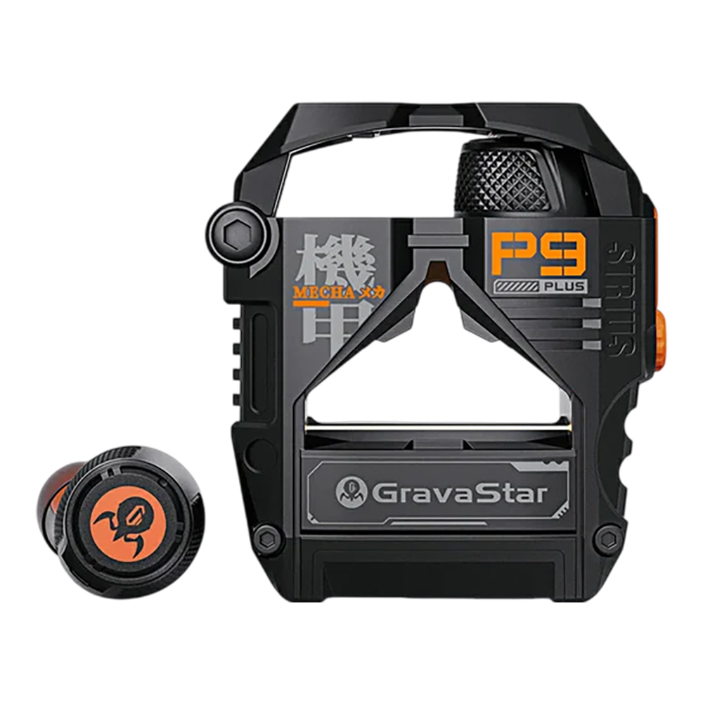TRUE WIRELESS HEADPHONE (หูฟังทรูไวร์เลส) GRAVASTAR SIRIUS PLUS - BLACK