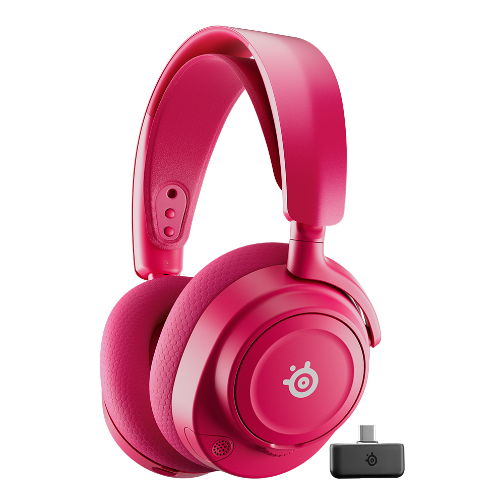 WIRELESS HEADSET (หูฟังไร้สาย) STEELSERIES ARCTIS NOVA 7 WIRELESS GEN 2 - PC MAGENTA