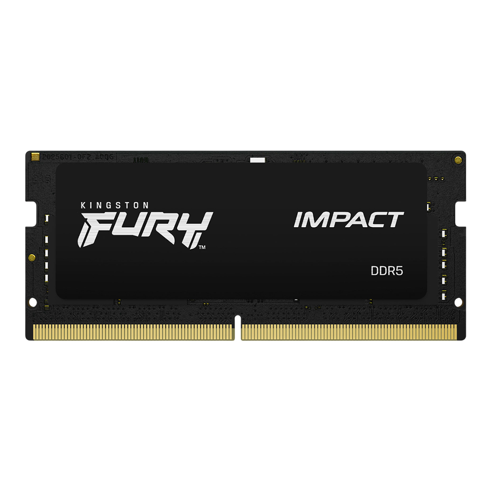 32GB (32GBx1) DDR5 4800MHz SO-DIMM RAM (หน่วยความจำ) KINGSTON FURY IMPACT DDR5 - INTEL XMP CL38 KF548S38IB-32