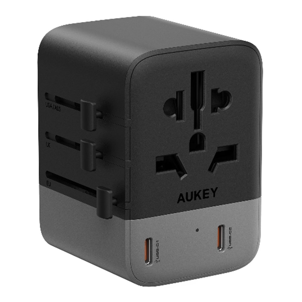 CHARGER (ที่ชาร์จ) AUKEY PA-TA01A TRAVEL MATE - 20W GaN WITH USB