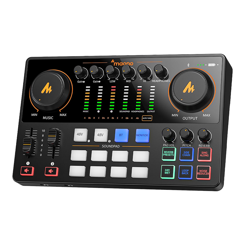 AUDIO MIXER (ออดิโอมิกเซอร์) MAONO E2 GEN2 PODCAST MIXER AUDIO INTERFACE
