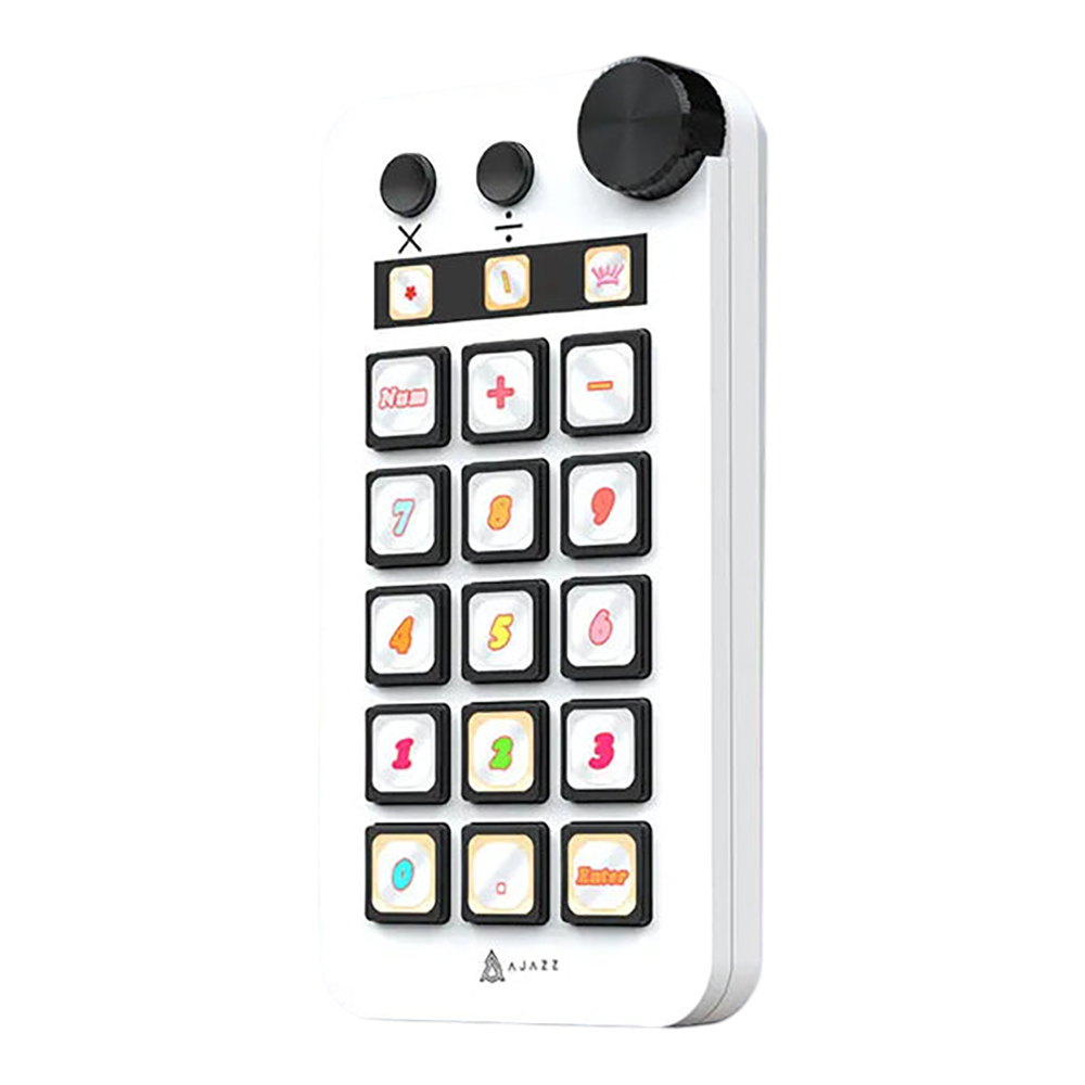 MACROPAD (มาโครแพด) AJAZZ N1 - WHITE