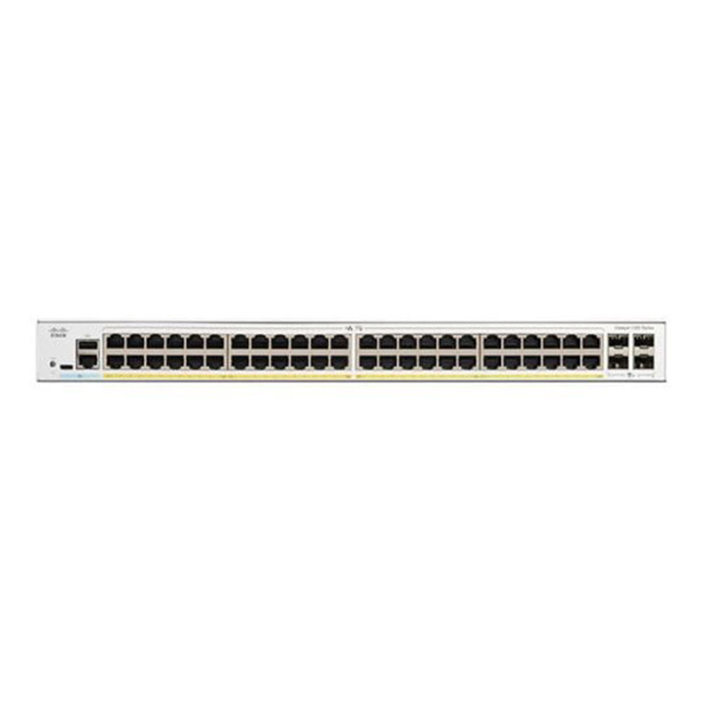 SWITCH (สวิตซ์) CISCO C1200-48P-4X CATALYST 1200  - 48PORT GE POE 4X10G SFP PLUS