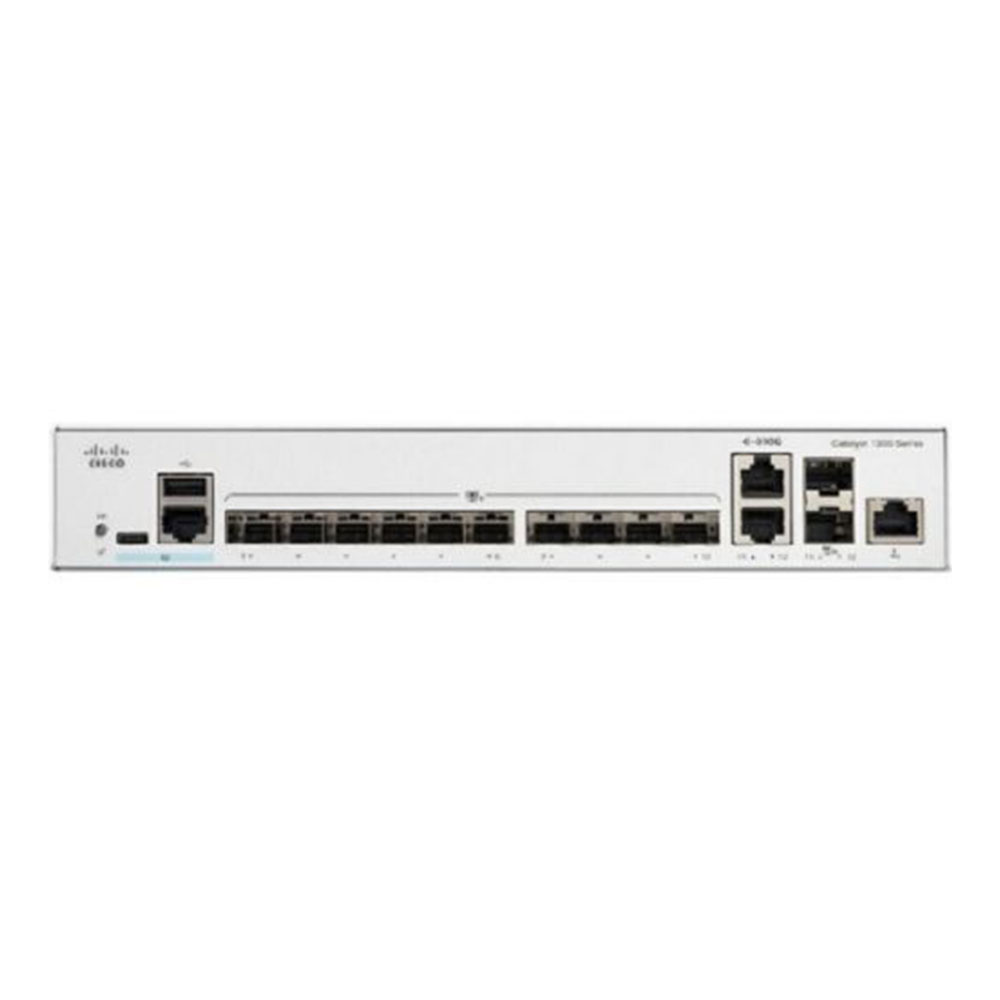 SWITCH (สวิตซ์) CISCO C1300-12XS CATALYST 1300 - 12PORT SFP PLUS 2X10GE SHARED