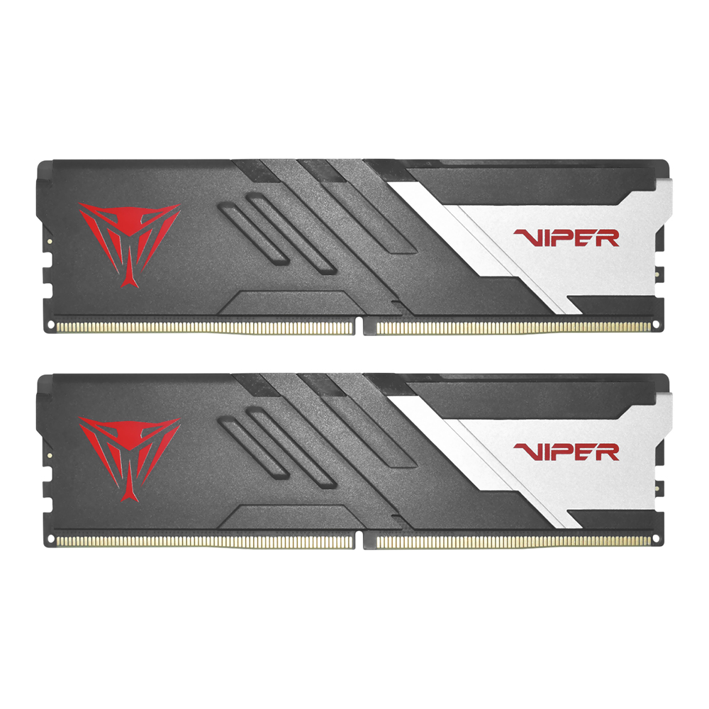 16GB (8GBx2) DDR5 5600MHz RAM (หน่วยความจำ) PATRIOT VIPER VENOM DDR5 - AMD EXPO INTEL XMP CL40 MATTE BLACK PVV516G560C40K
