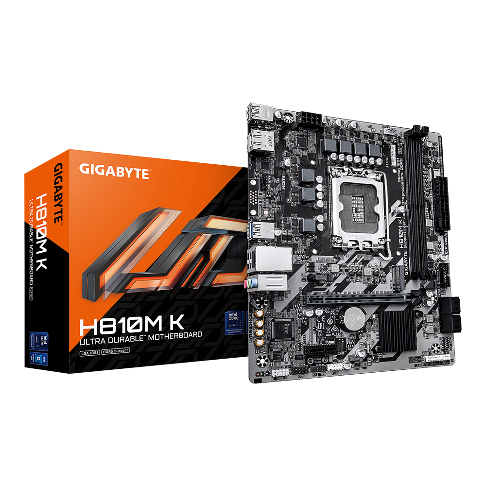 Gigabyte H810M K DDR5 Micro-ATX