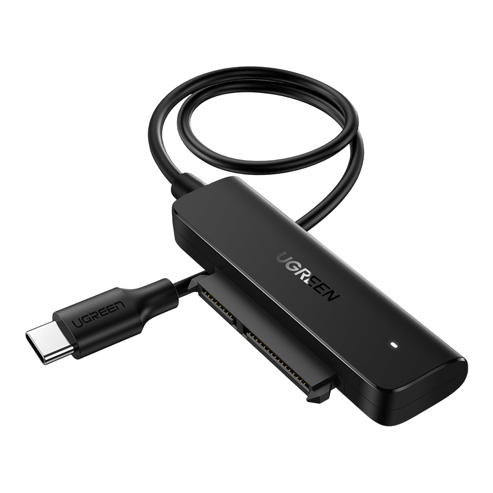 USB TO SATA ADAPTER (ตัวแปลงยูเอสบีเป็นซาต้า) UGREEN CM321 - 2.5 SATA HDD & SSD TYPE-C 3.0 CONVERTER 70610