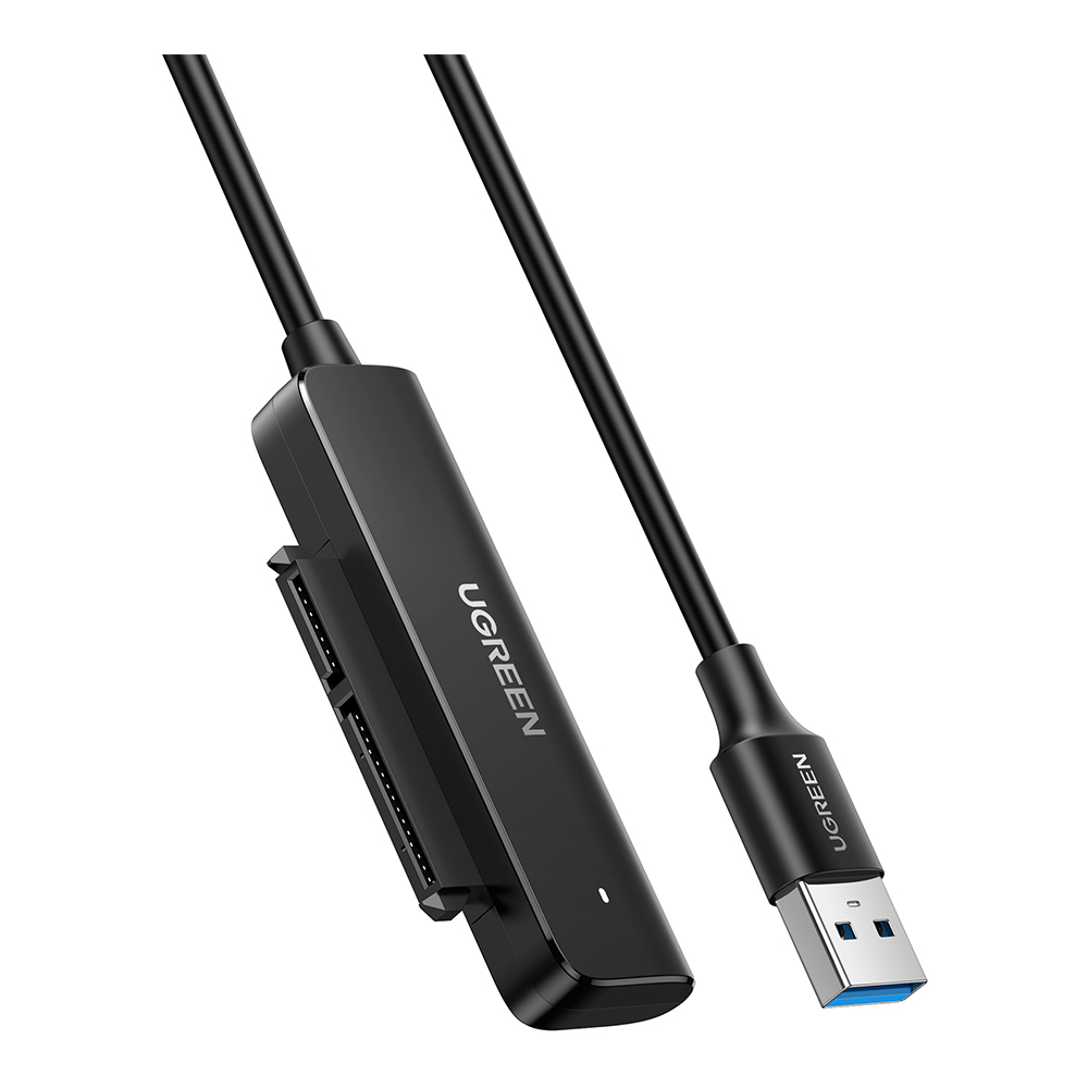 USB TO SATA ADAPTER (ตัวแปลงยูเอสบีเป็นซาต้า) UGREEN CM321 - USB-A TO 2.5-INCH SATA CONVERTER 50CM 70609