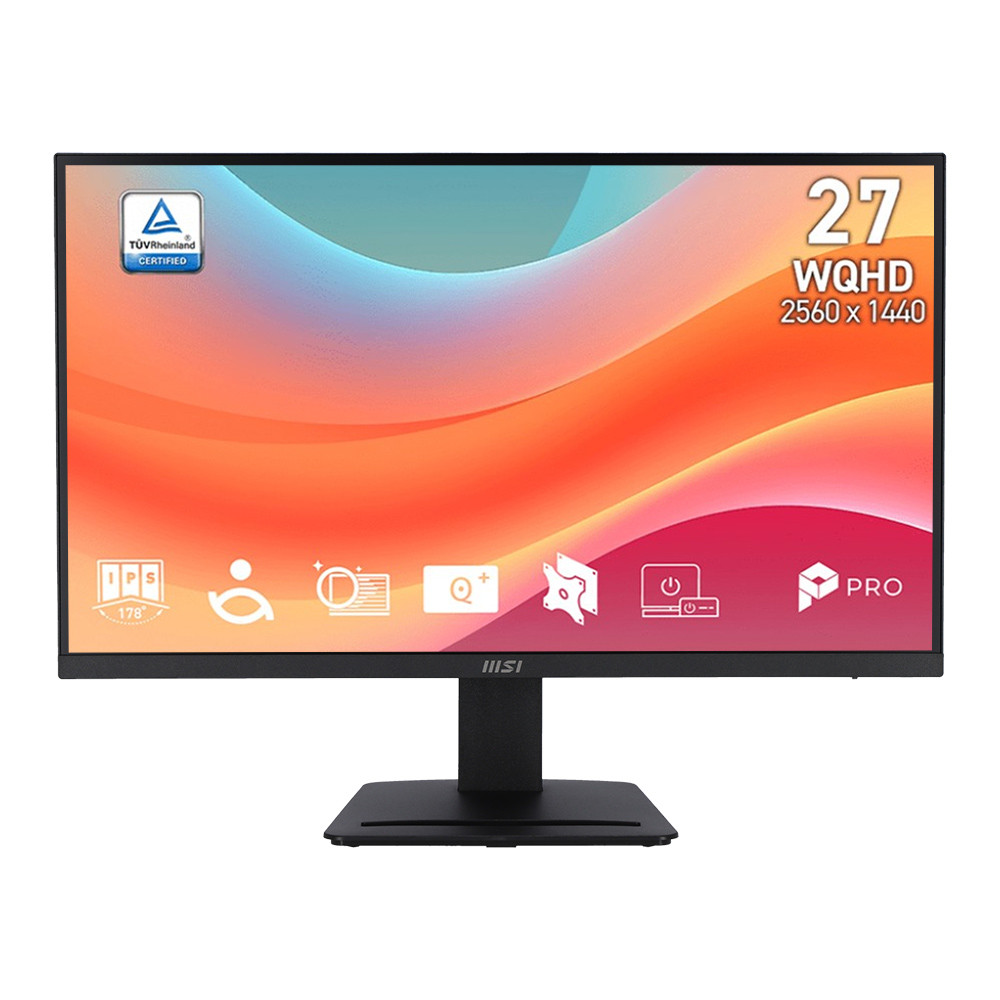 Monitor (จอมอนิเตอร์) MSI Pro MP273Q E7 - 27 Inch IPS 2K 75Hz Adaptive Sync