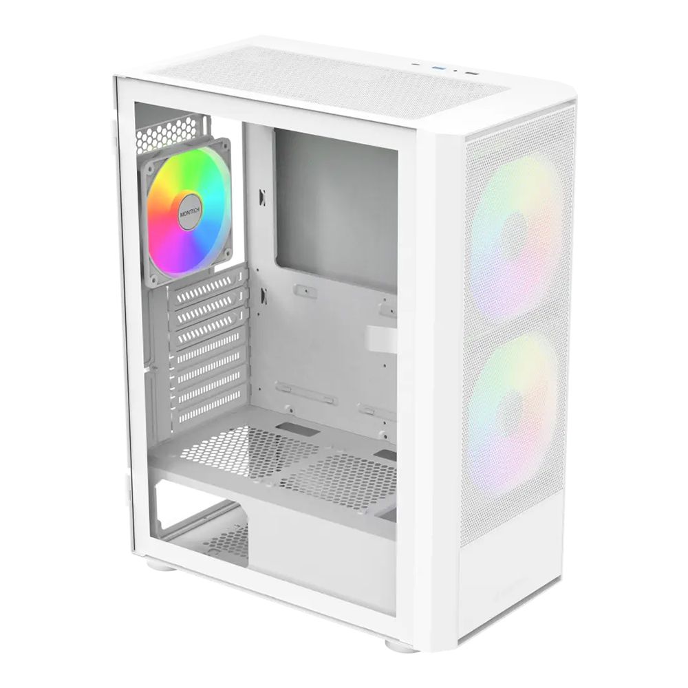 CASE (เคส) MONTECH X2 PLUS - ATX WHITE